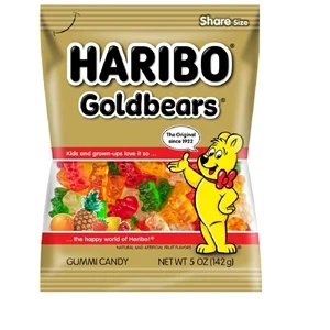 HARIBO Gold-Bears Sour Gummi Candy