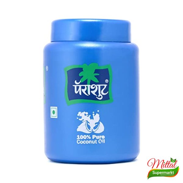Parachute Coconut Oil Pot, 100% Pure Kokosolie (Nariyal Tel)