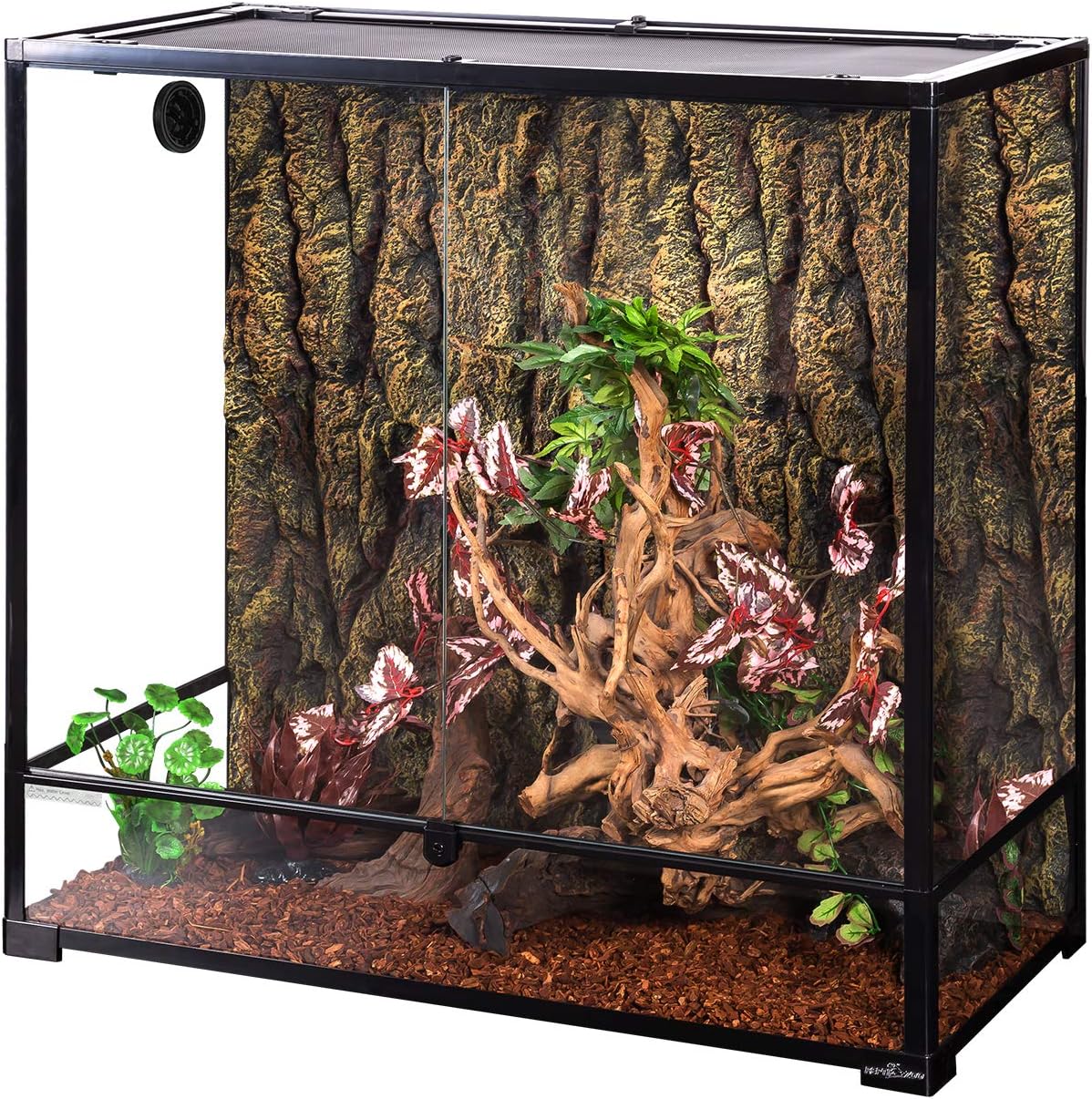 Front Opening Reptile Tank 100 Gallon 36" x 18"x 36" Chameleon Tank RK0125