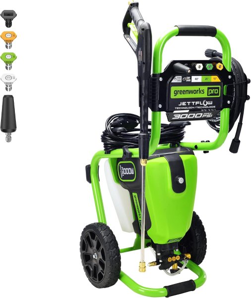 3000 PSI 2.0 GPM Cold Water Corded Electric Pressure Washer