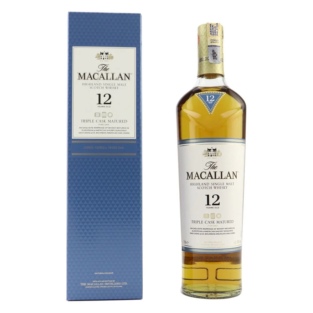 Macallan 12 Triple Cask
