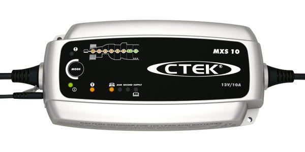 CTEK MXS 10 12V lader (AC-net) voor loodaccu 12V 10A laadstroom High-frequency lader