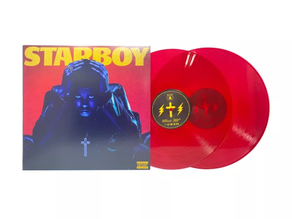 The Weeknd - Starboy 2x Translucent Red Vinyl LP