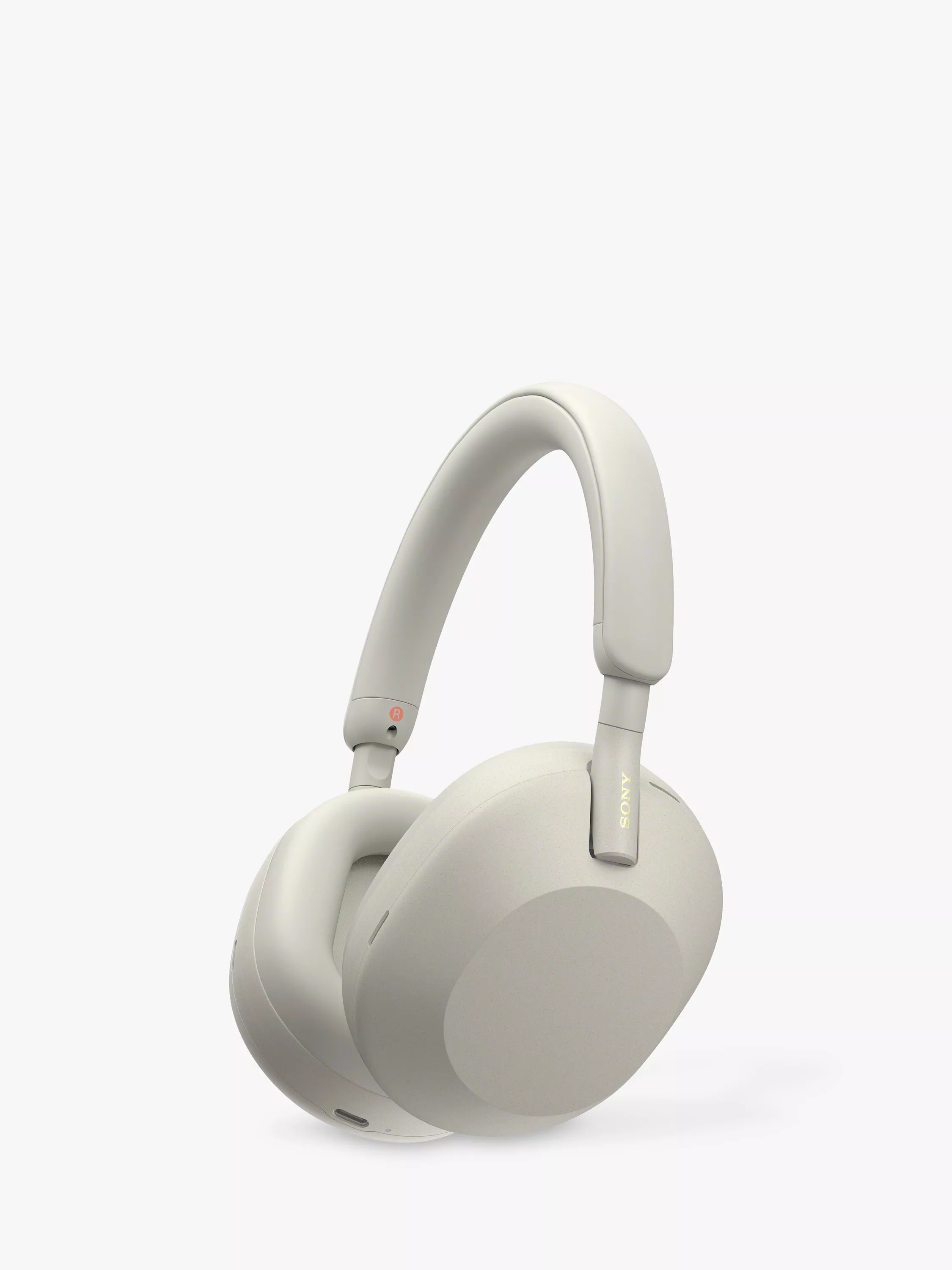 SONY WH-1000XM5 Wireless Bluetooth Noise-Cancelling Headphones - Silver