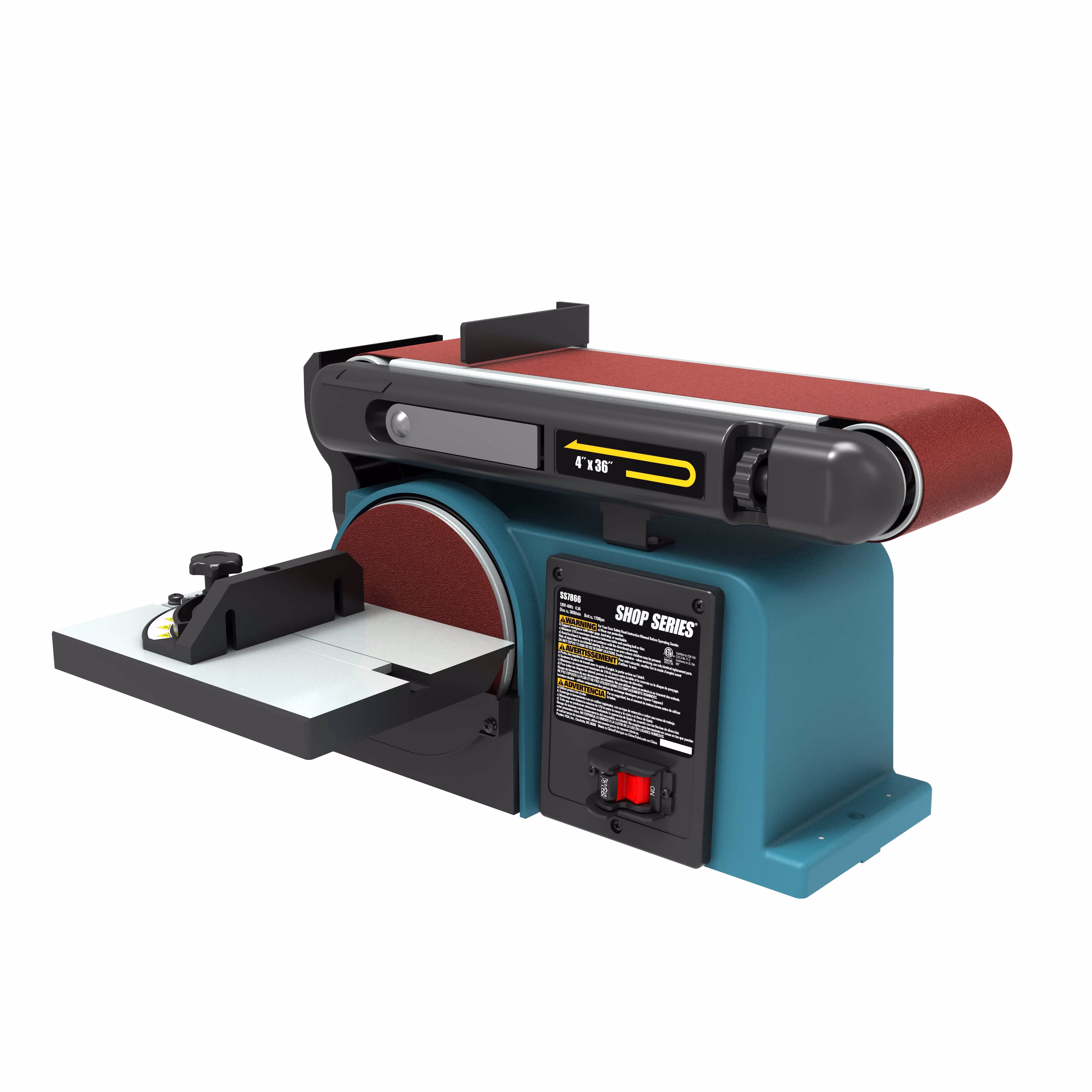 Shop Series 4.3 Amp Belt & Disc Sander