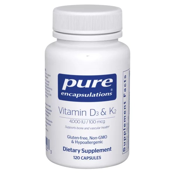 Pure Encapsulations Vitamin D3 & K2