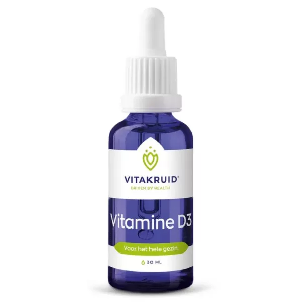 Vitakruid Vitamine D3 druppels 25 mcg / 1000 IE