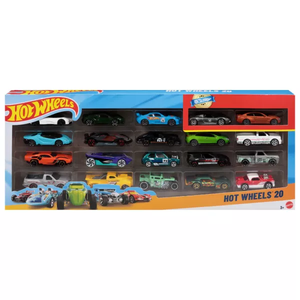 WB Mattel - Hot Wheels 20 Car Pack