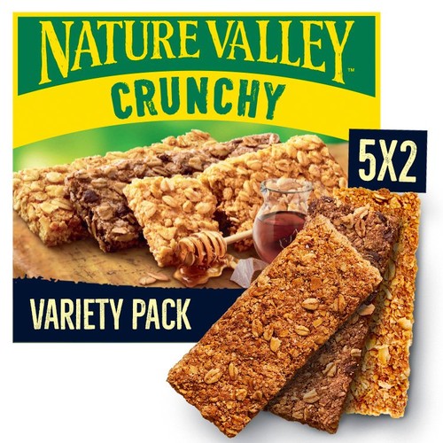 Nature Valley Crunchy Variety Granola Bars, 5 x 210 g, Pack of 5