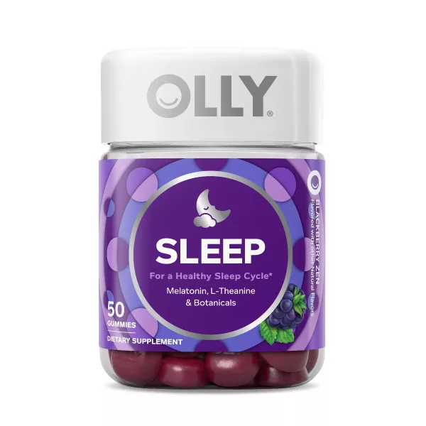 OLLY Sleep Blackberry Zen Gummies