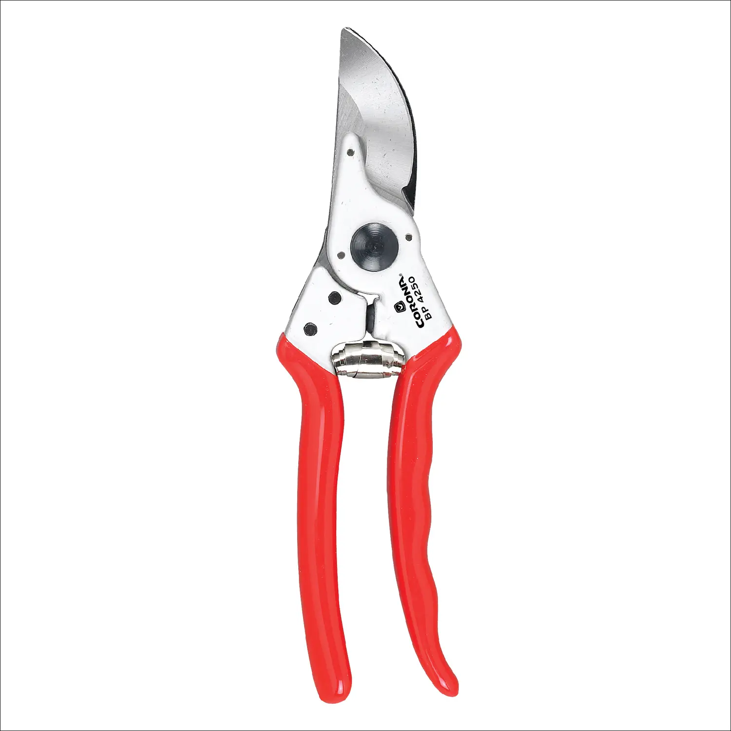 Corona Tools Bypass Pruner, Bypass Blade, 1 in Cut Cap, Steel 2-3/4 in L Blade, Aluminum Handle, Rubber Grip