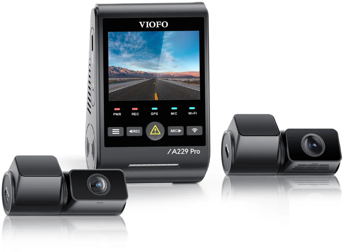 VIOFO A229 Pro Tele 3CH