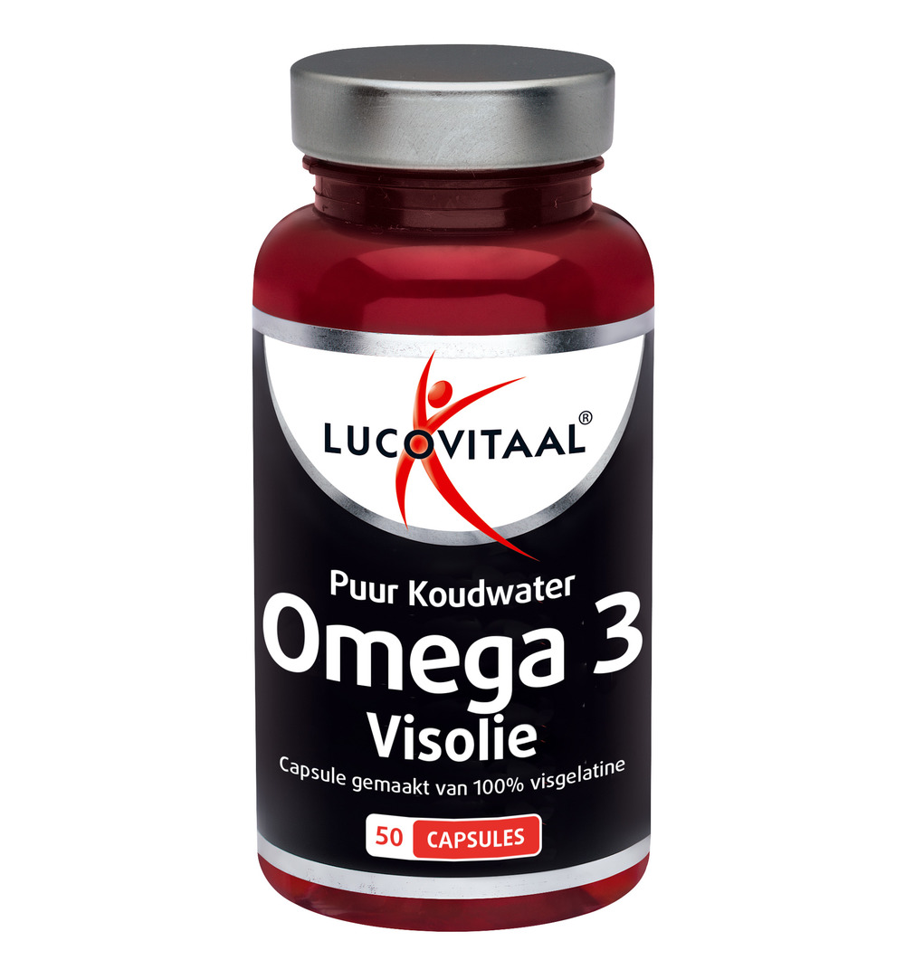 Lucovitaal Pure Omega 3 Cold Water Fish Oil (50 Capsules)