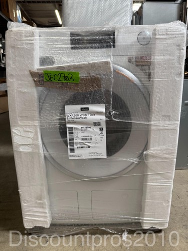 Miele W1 White Edition 2.3 Cu. Ft. Lotus White Front Load Washer