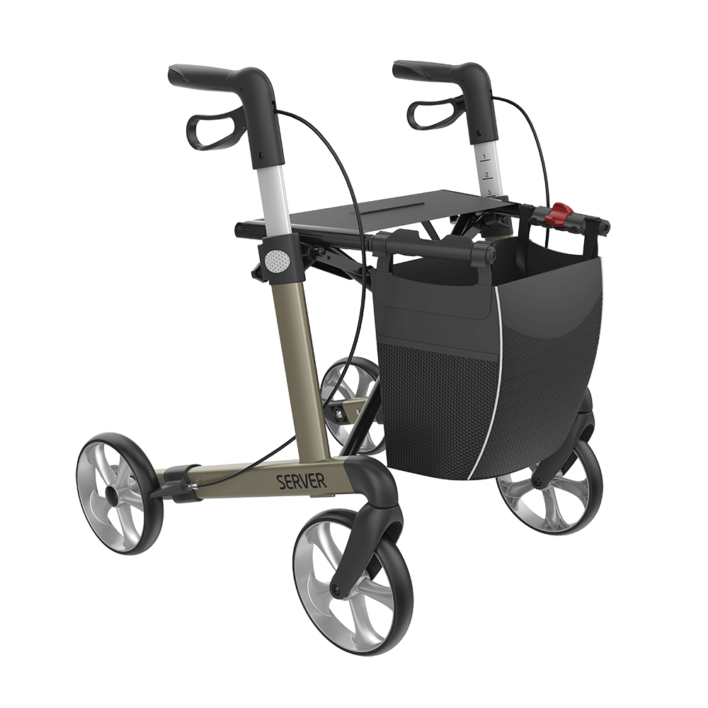 Rehasense Lichtgewicht rollator Server (7 kg)