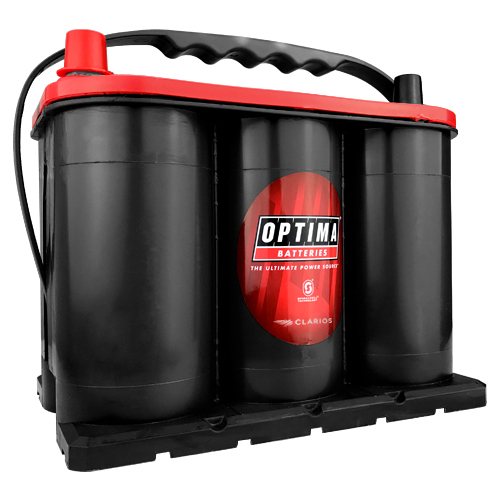 Optima Red Battery : 25 Group Size, 720 CCA, 910 CA, 90 Minute Reserve Capacity, High Power Delivery