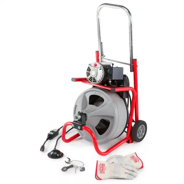 Drain Cleaning Machine, Corded, 165 RPM