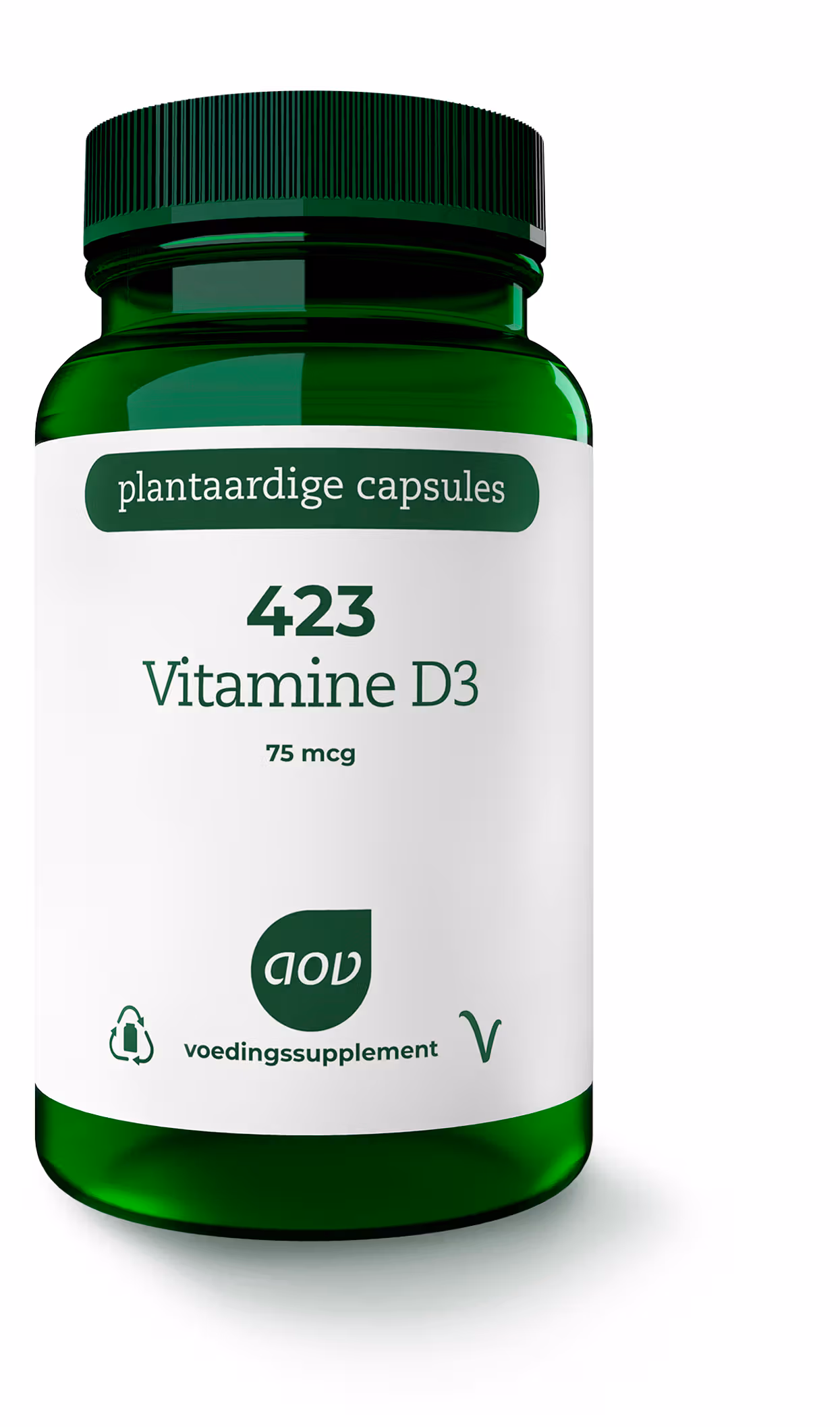 AOV 423 Vitamin D3, 75mcg (90 Capsules)