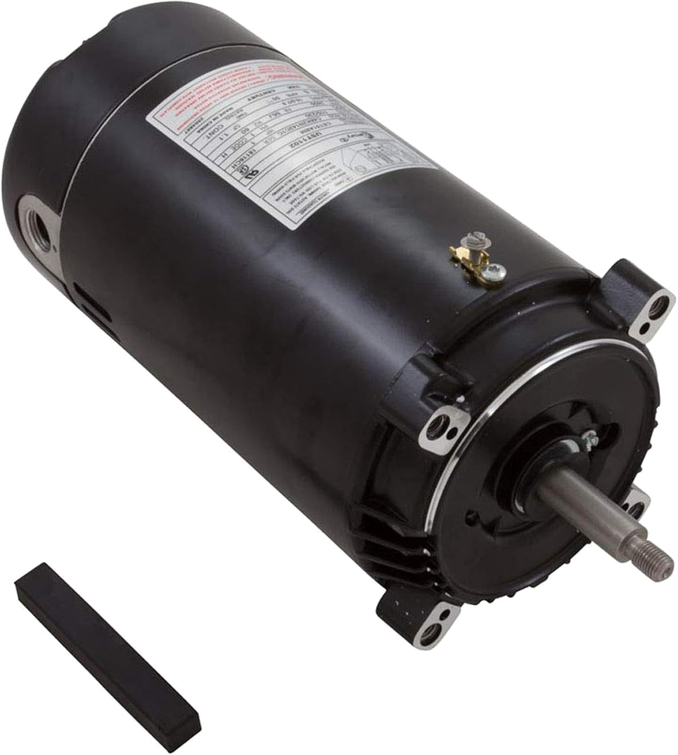 Century Pool Pump Motor, Capacitor-Start, 1 HP, 56J Frame, 3,450 Nameplate RPM