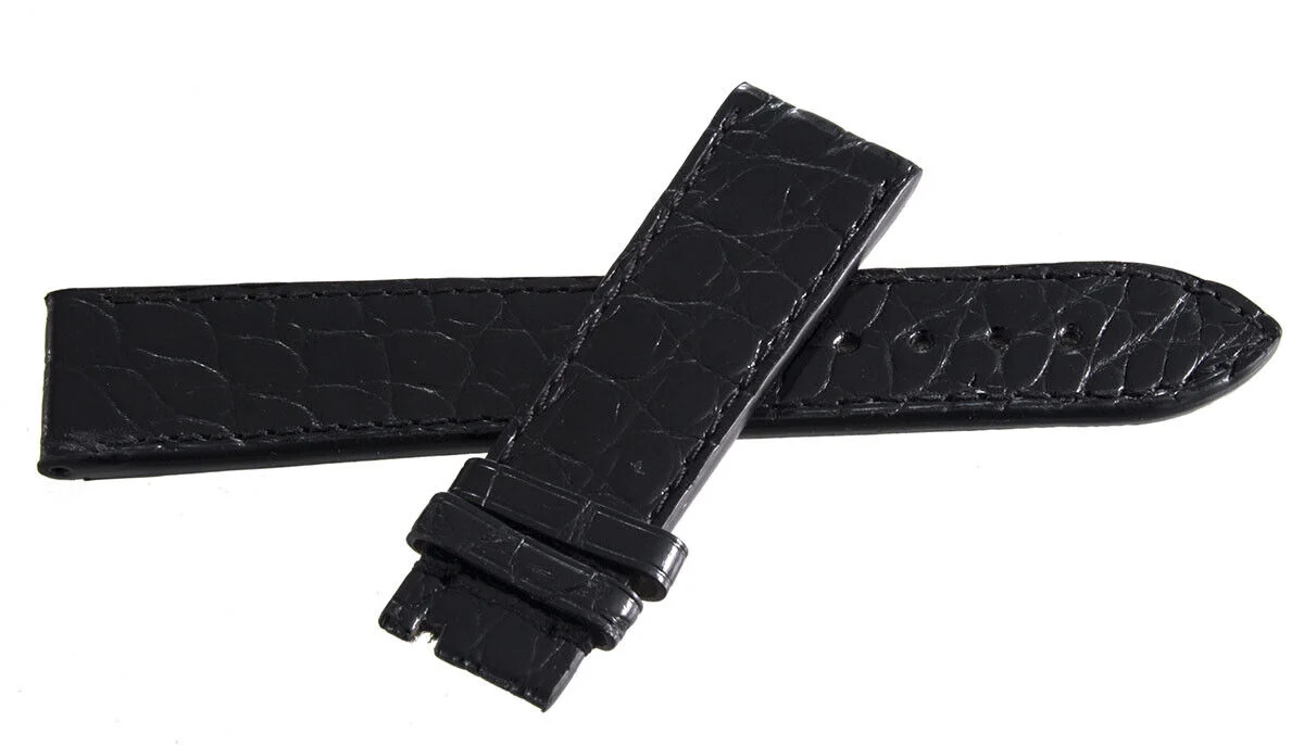 Chopard L.U.C Black Alligator Strap (20mm x 18mm)