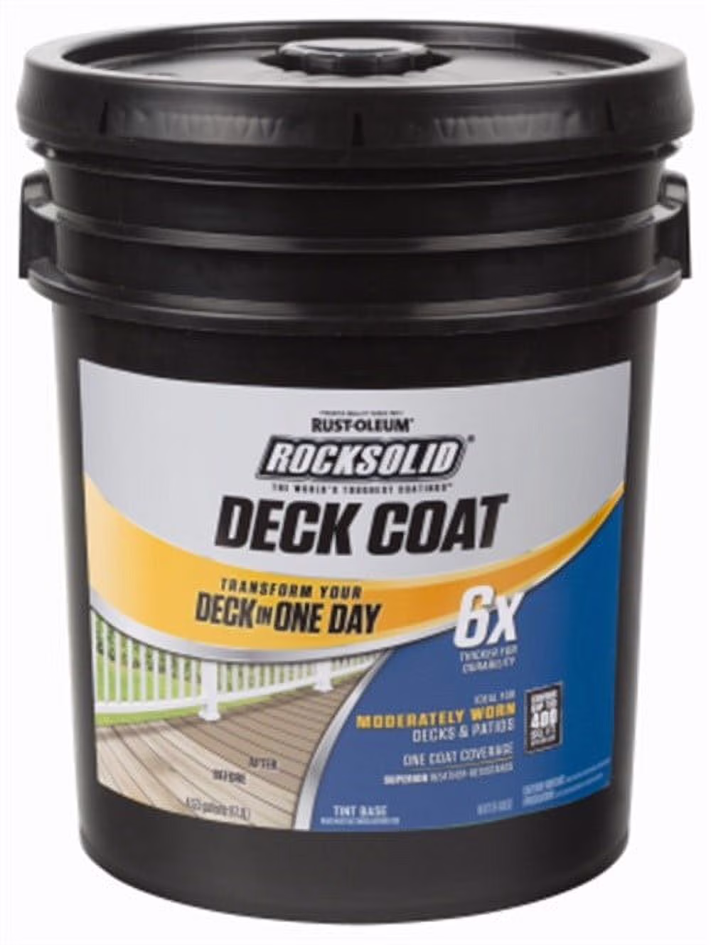 Rust-Oleum Deck Coat Resurfacer, Liquid, 5 gal