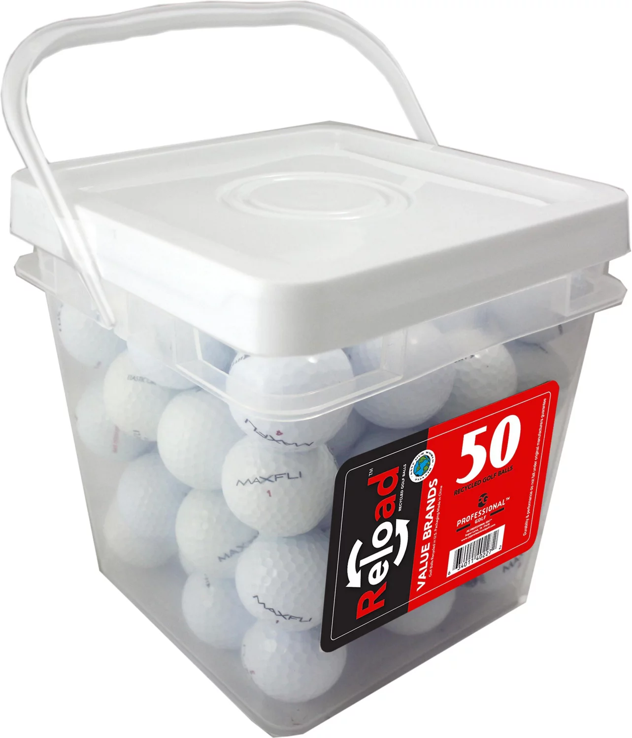 Assorted Brands Golf Balls – 50 Pack