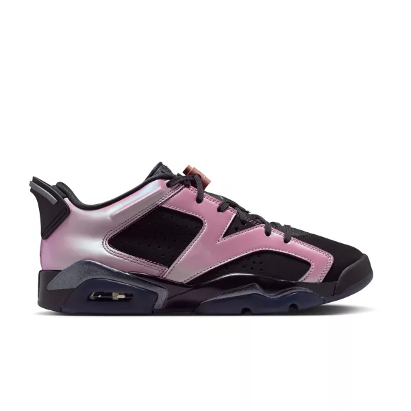 Air Jordan 6 Retro Low Metamorphosis Women's Sneakers - Black / Desert Berry