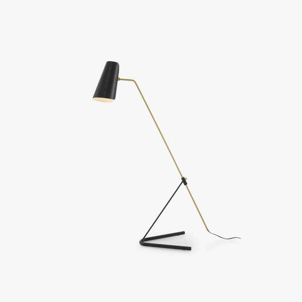 G21 Floor lamp white shade