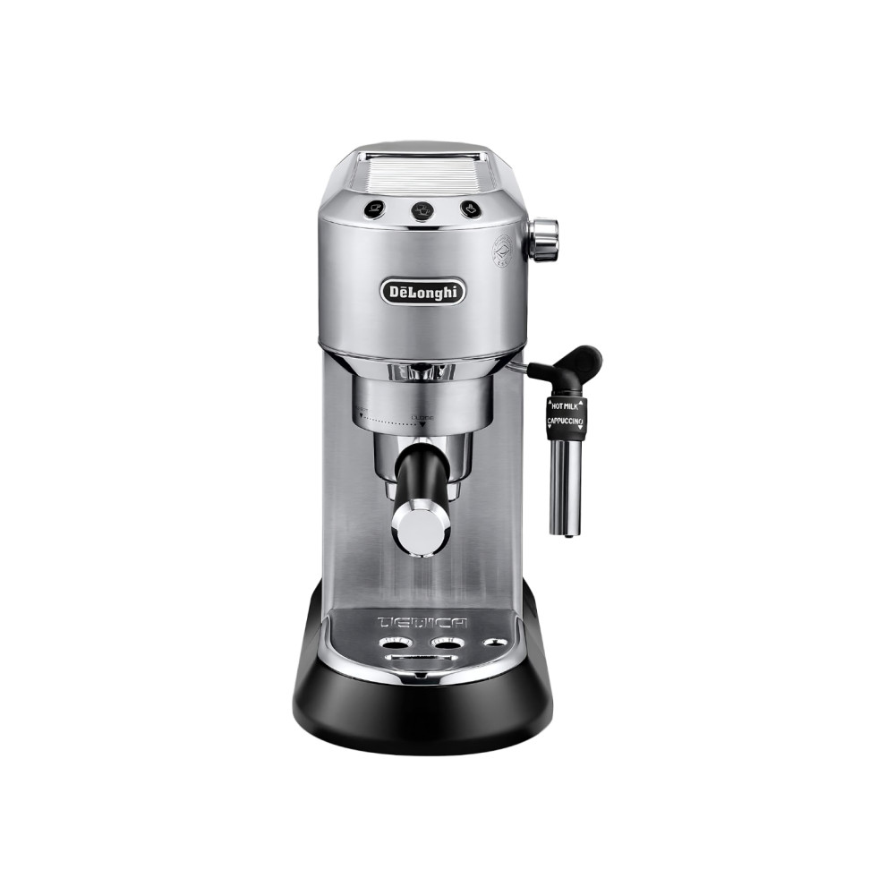 De'Longhi Dedica Style - Manual Espresso Machine Manual Milk Frother Metal