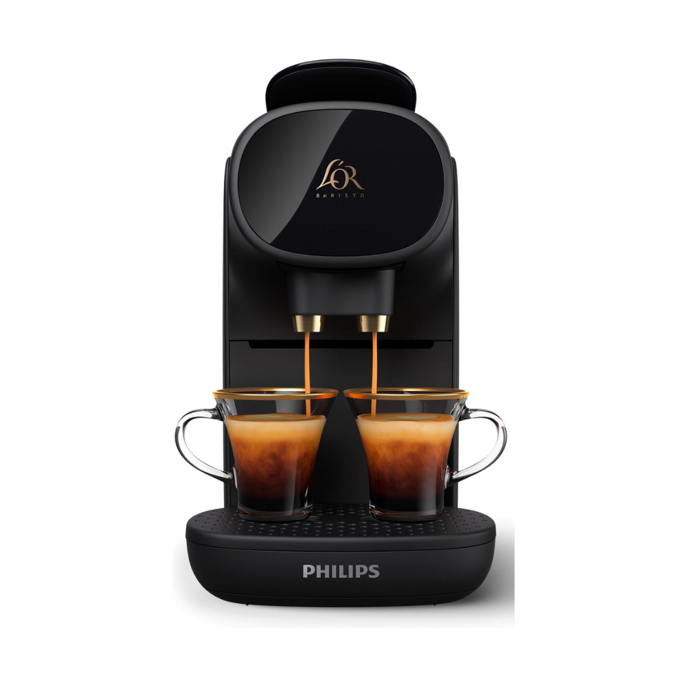 Philips L'OR Barista Sublime Koffiezetapparaat LM9012/60 - Geschikt voor Capsules - Koffiecupmachine en 9 Espresso en Barista Capsules - Zwart