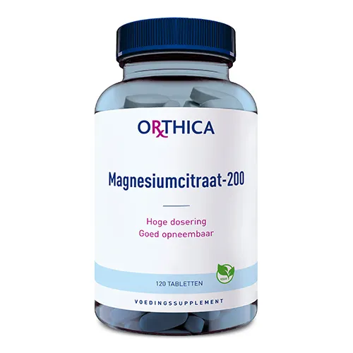 Orthica Magnesium citraat 200 - 120 tabletten