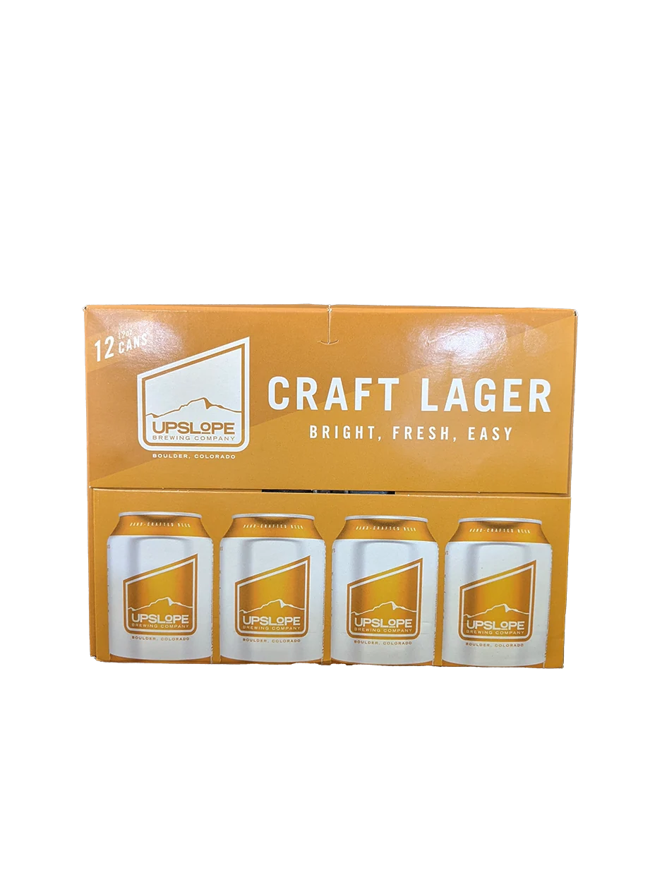 Upslope Craft Lager 12pk 12 oz Cans