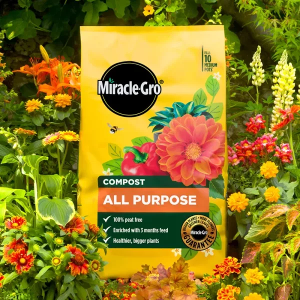 Miracle-Gro Peat Free Premium All Purpose Compost 50L