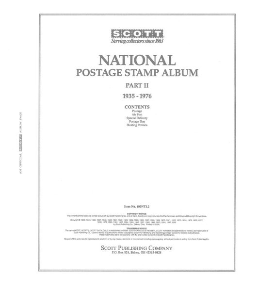 Scott National Album 1935-1976
