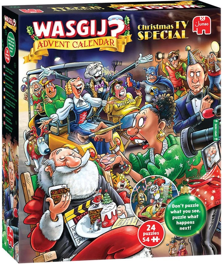 Wasgij Christmas Puzzle Advent Calendar 2026 – 24x54-piece Jigsaw Puzzles