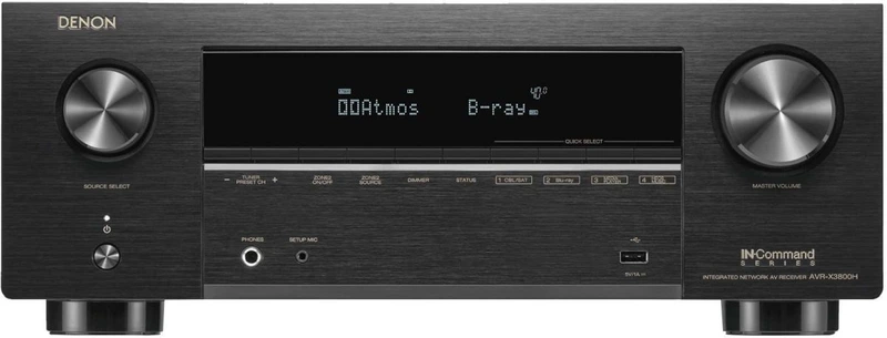 AVR-X3800H - 9.4 Ch. 105W 8K AV Receiver Powered by HEOS™ with Dolby Atmos