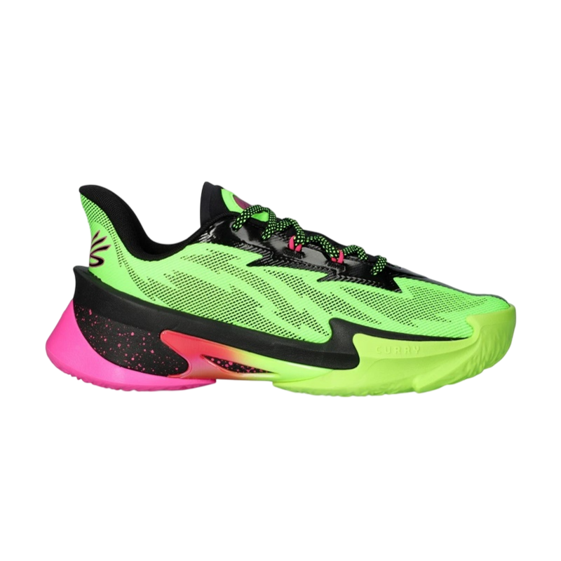 Under Armour Curry Series 7 Basketbalschoen Groen