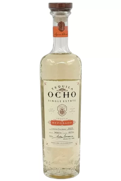 Tequila "Reposado Laguna Colorada 2025", Tequila Ocho, 750mL