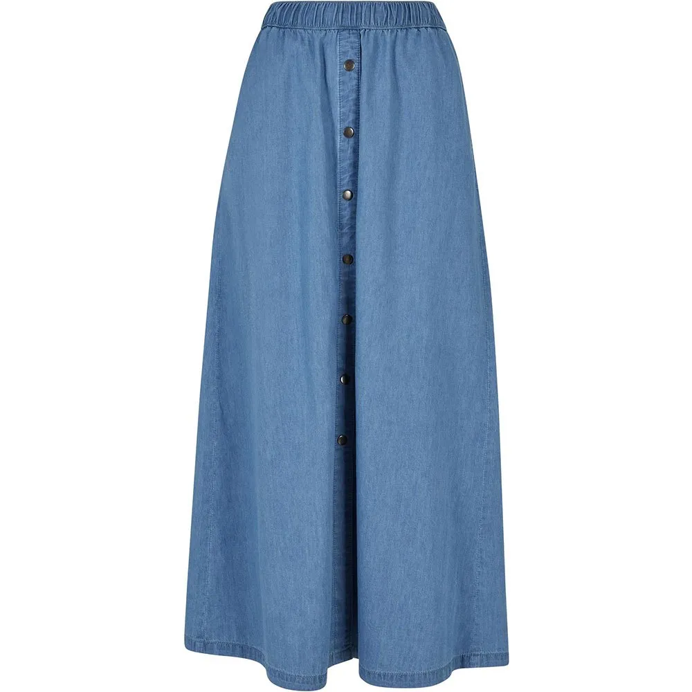 Urban Classics Skirt in Blue Denim