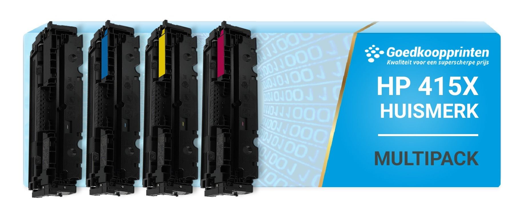 HP 415X Toner Combo Pack (3 pieces)