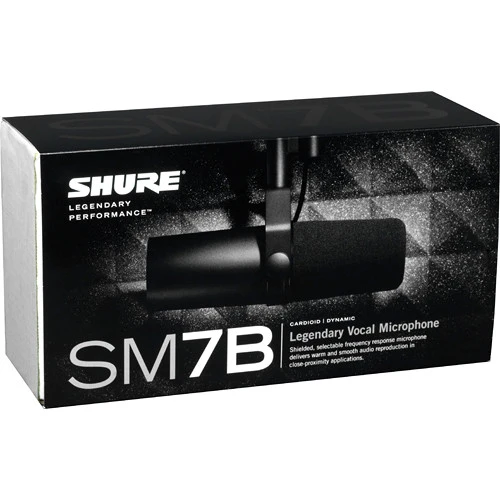 Shure SM7B Dynamic Cardioid Vocal Microphone