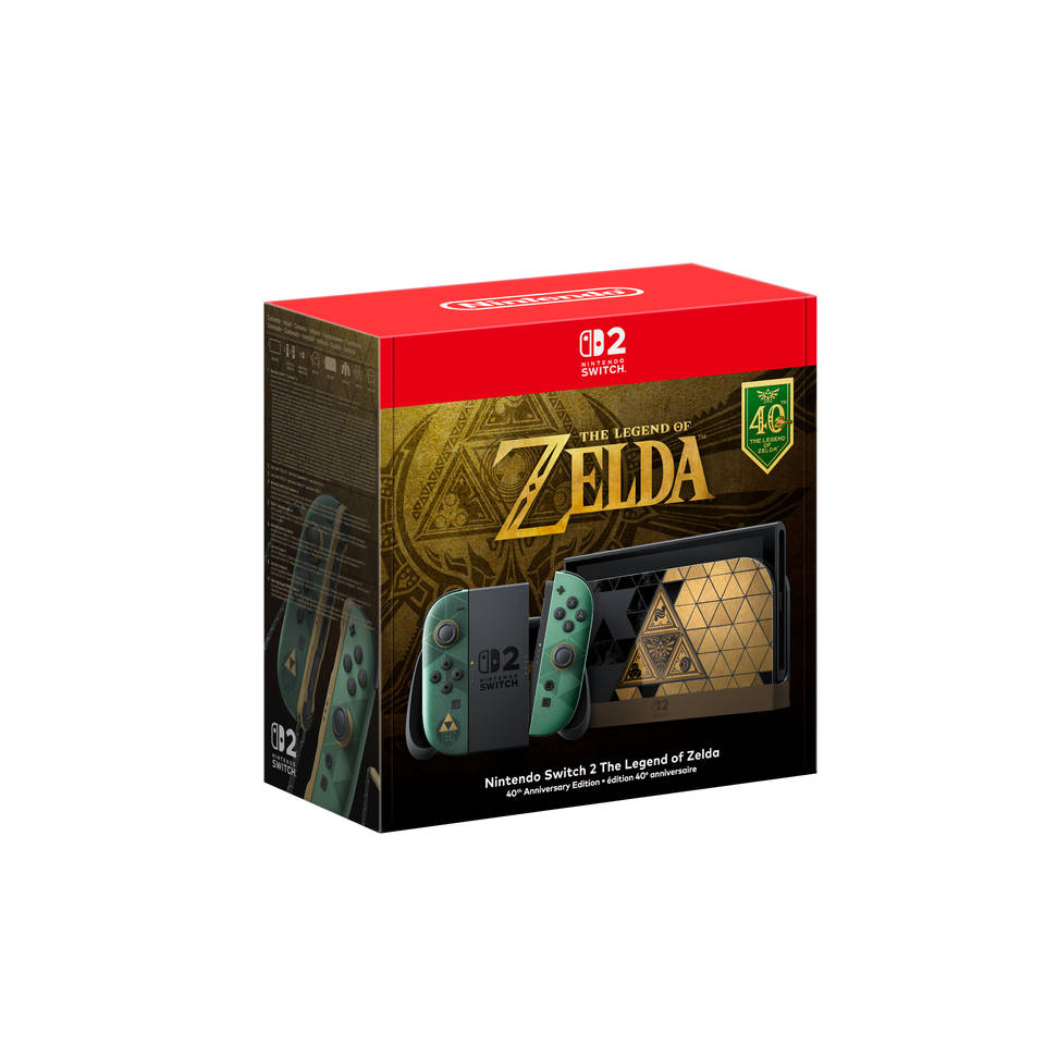 NINTENDO The Legend of Zelda: Ocarina of Time - 40th Anniversary Limited Edition Switch 2 Console 256 GB (zonder game)