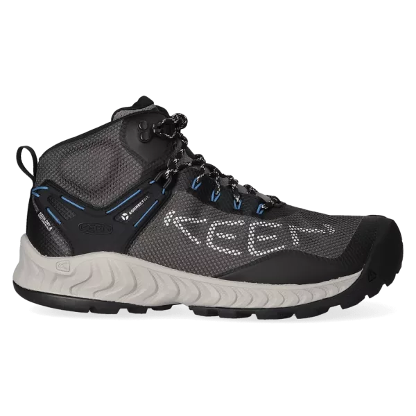 Keen NXIS EVO Mid Heren Wandelschoenen Magnet Bright Cobalt K1026108