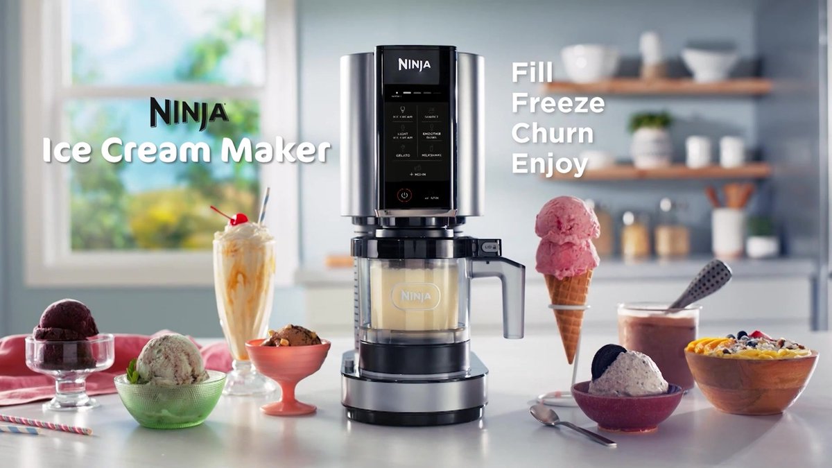 Ninja CREAMi Ice Cream & Frozen Dessert Maker NC300EU