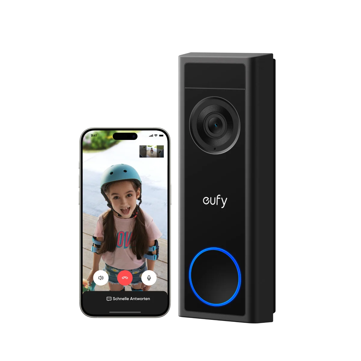 Eufy Video Doorbell C31 + HomeBase 3
