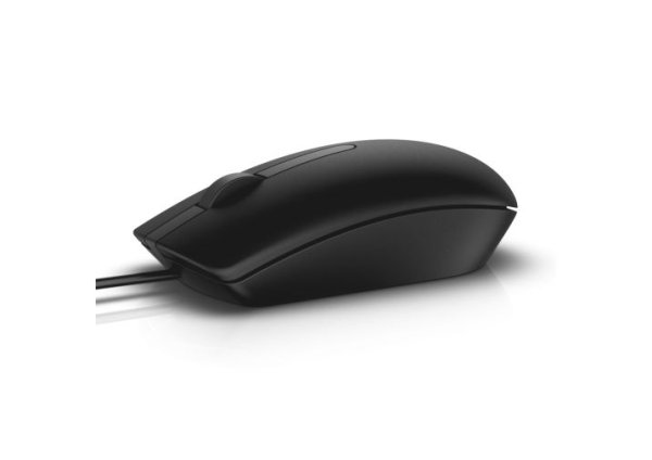 Dell MS116-BK Optische Ambidextrous USB Muis 1000 DPI Zwart