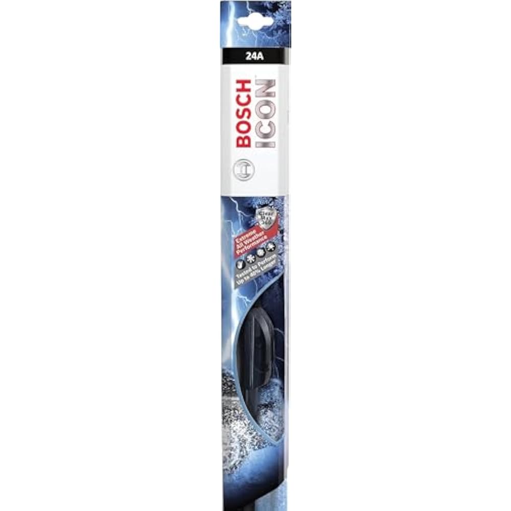 Bosch ICON ClearMax 365 24" Wiper Blade: Premium Beam, Up to 40% Longer Life