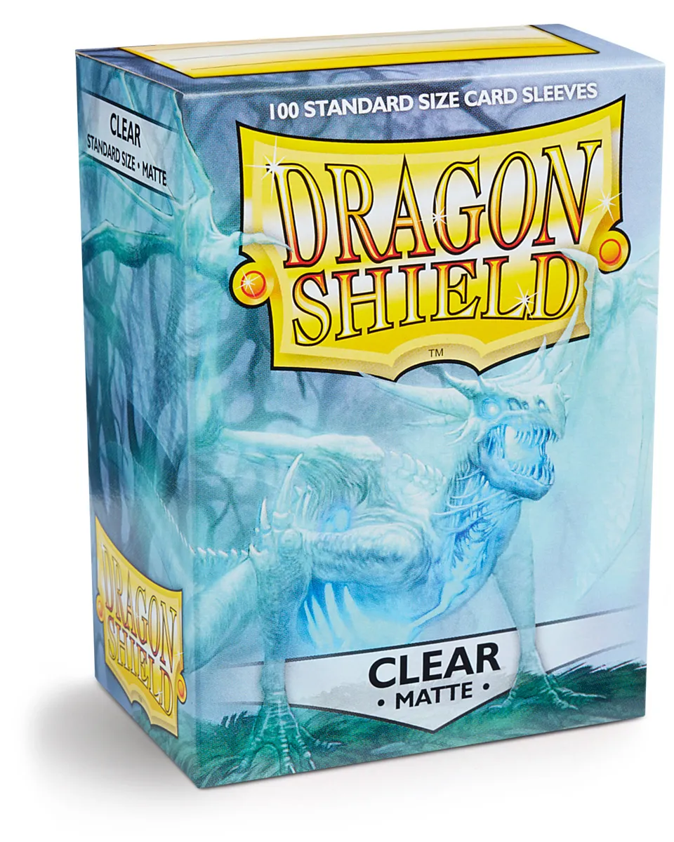Dragon Shield Sleeves Matte Clear (100 stuks)