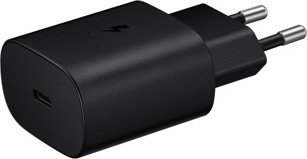 Originele Samsung 25W Power Adapter met USB-C Kabel 1 Meter 3A Zwart
