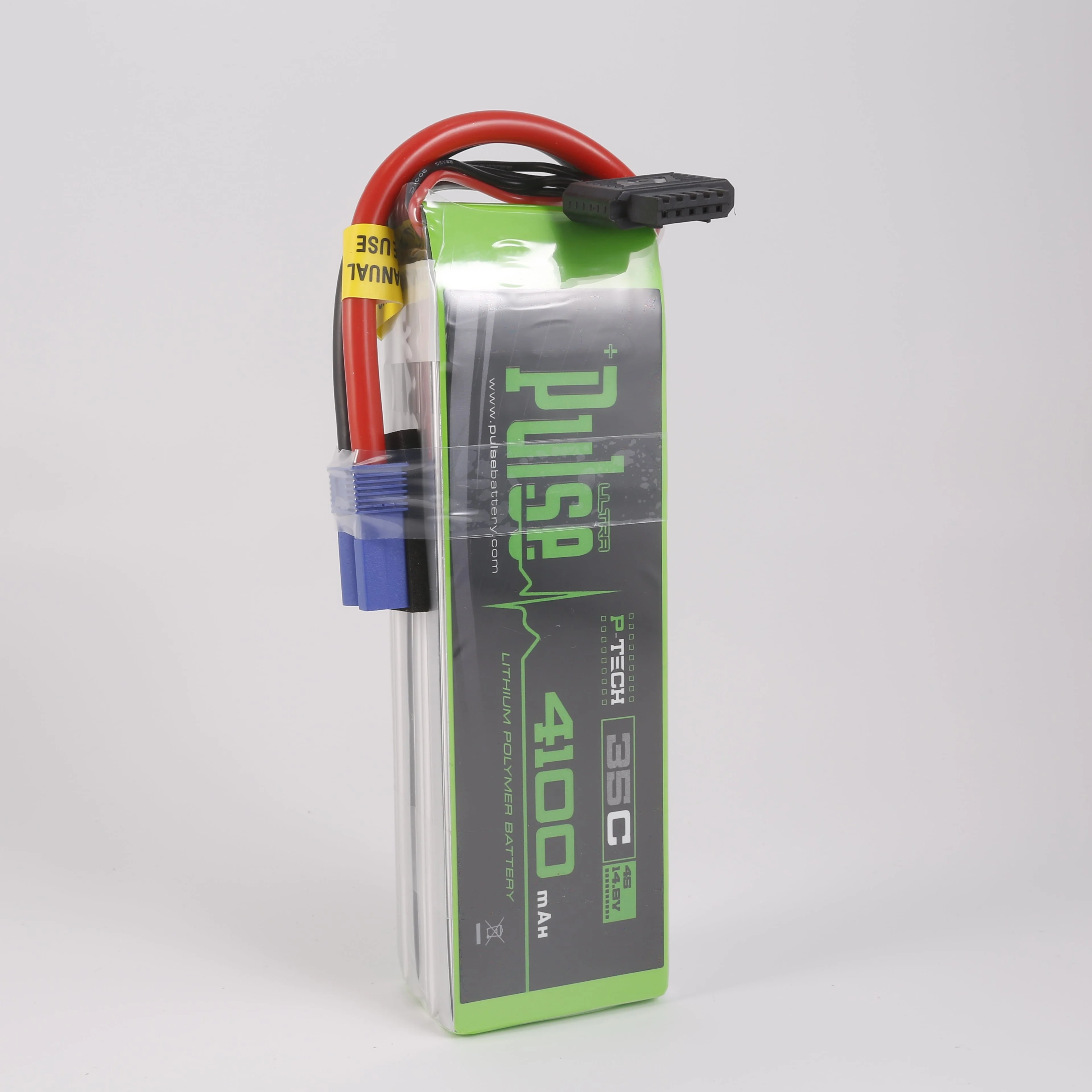 PULSE 4100mah 35C 14.8V 4S P-Tech LiPo Battery - EC5 Connector